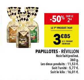 papillotes - révillon