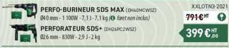 perfo-burineur sds max hikoki, perforateur sds+ hikoki