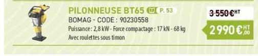 pilonneuse bt65 bomag