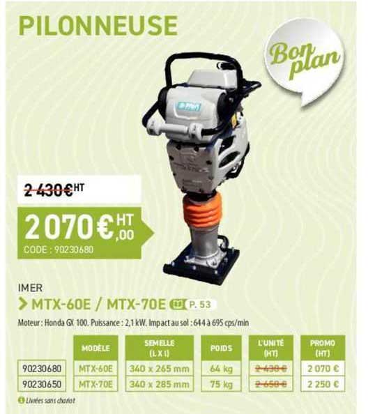 pilonneuse imer