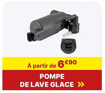 pompe de lave glace