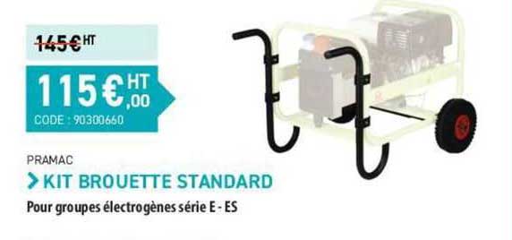 Pramac Kit Brouette Standard