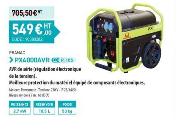 pramac px4000avr