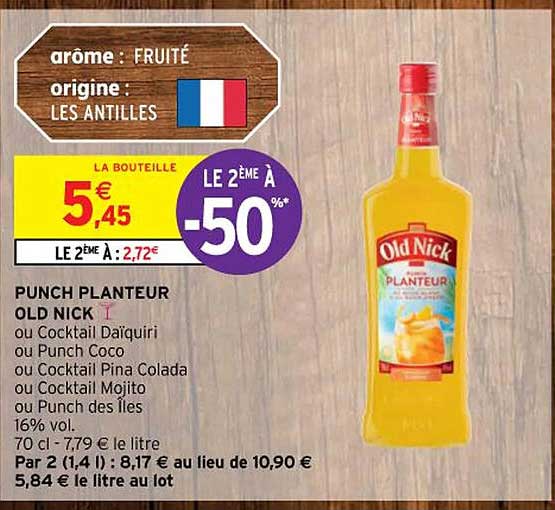 punch planteur old nick