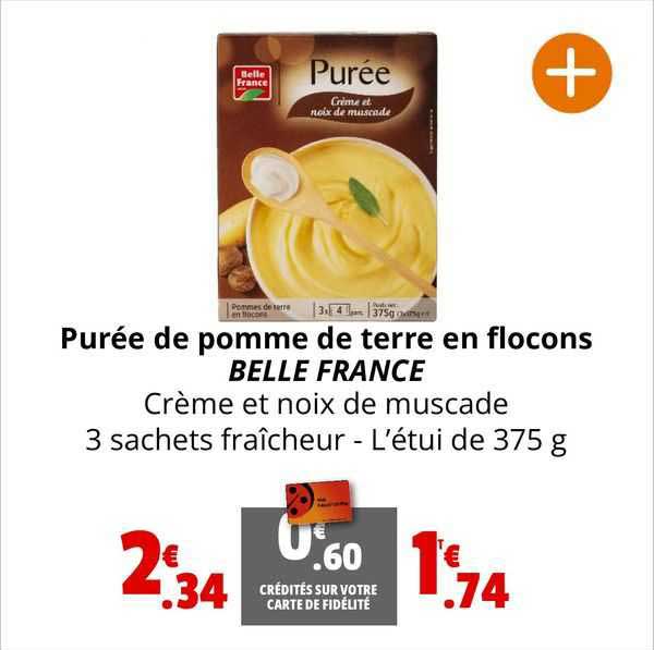 Purée De Pomme De Terre En Flocons Belle France