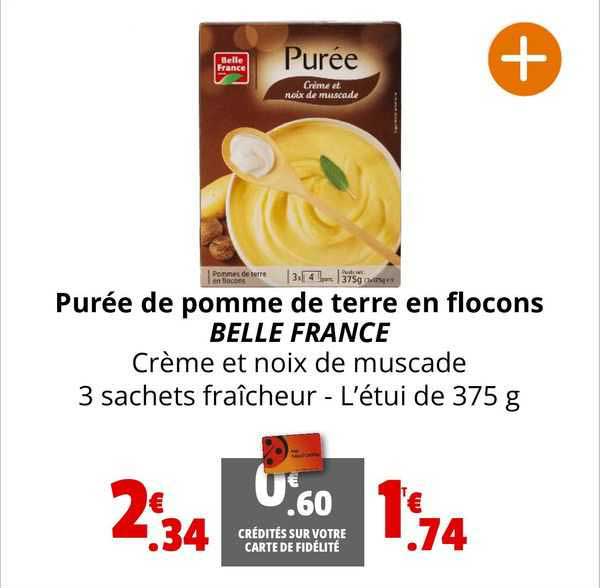Purée De Pomme De Terre En Flocons Belle France