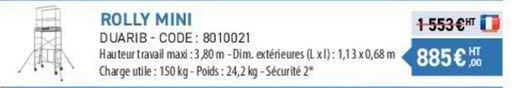 rolly mini duarib
