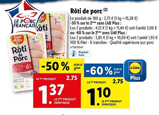 rôti de porc saint alby