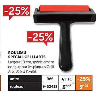 rouleau spécial gelli arts