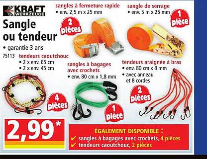 sangle ou tendeur kraft werkzeuge