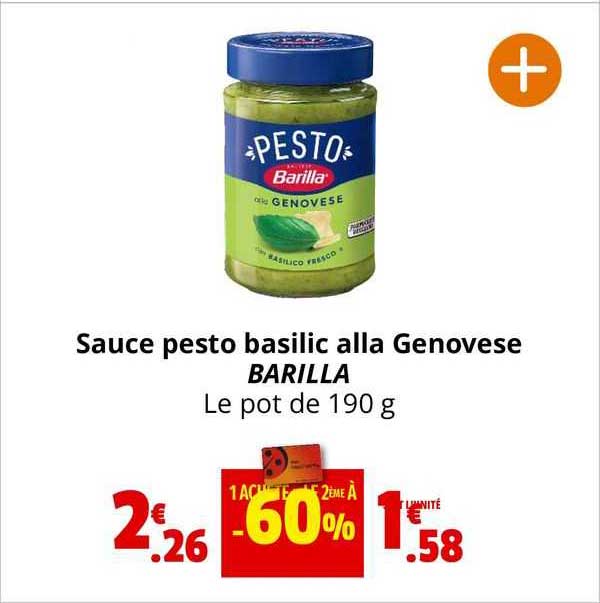 Sauce Pesto Basilic Alla Genovese Brilla