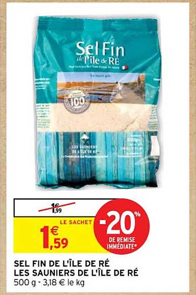 sel fin de l'île de ré les sauniers de l'île de ré