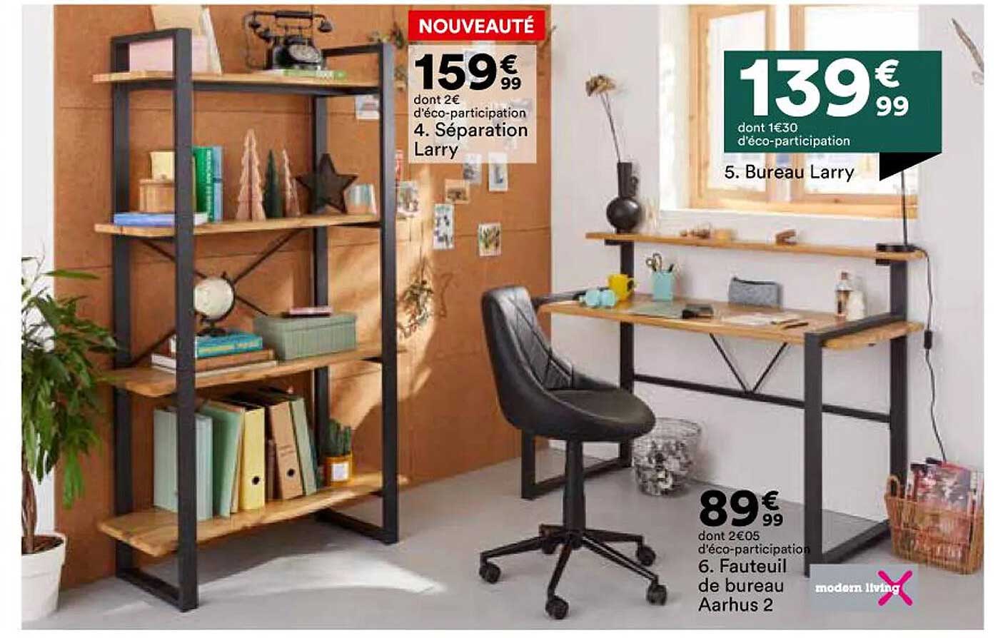 Séparation Larry, Fauteuil De Bureau Aarhus 2, Bureau Larry