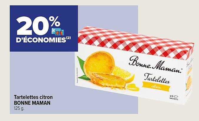 tartelettes citron bonne maman