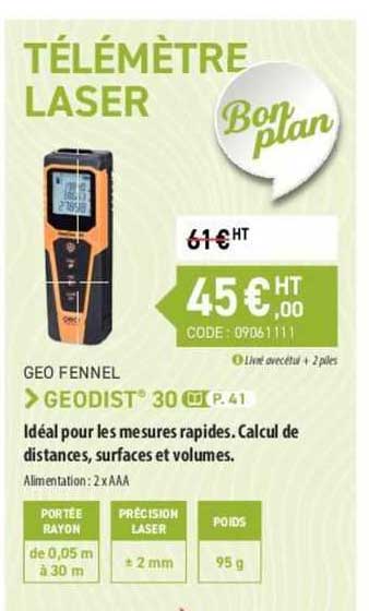 télémètre laser géo fennel