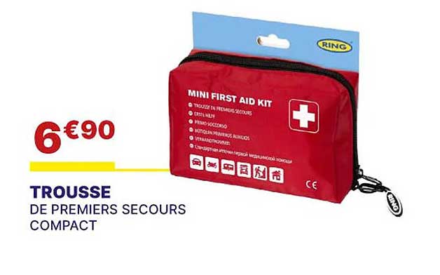 trousse de premiers secours compact
