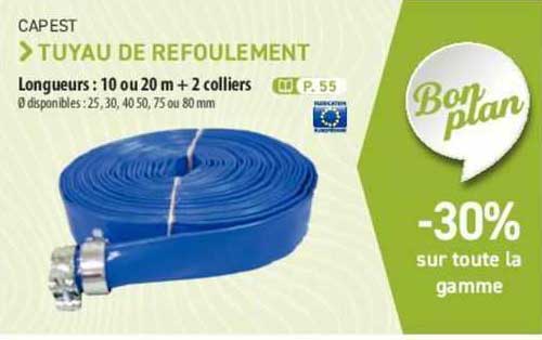 tuyau de refoulement capest