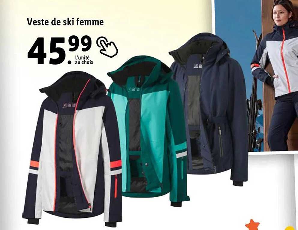 veste de ski femme