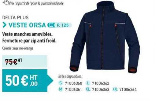 veste orsa delta plus