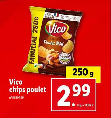 Vico Chips Poulet