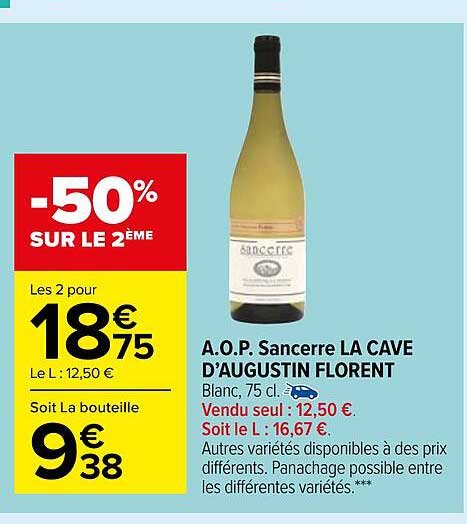 a.o.p. sancerre la cave d'augustin florent
