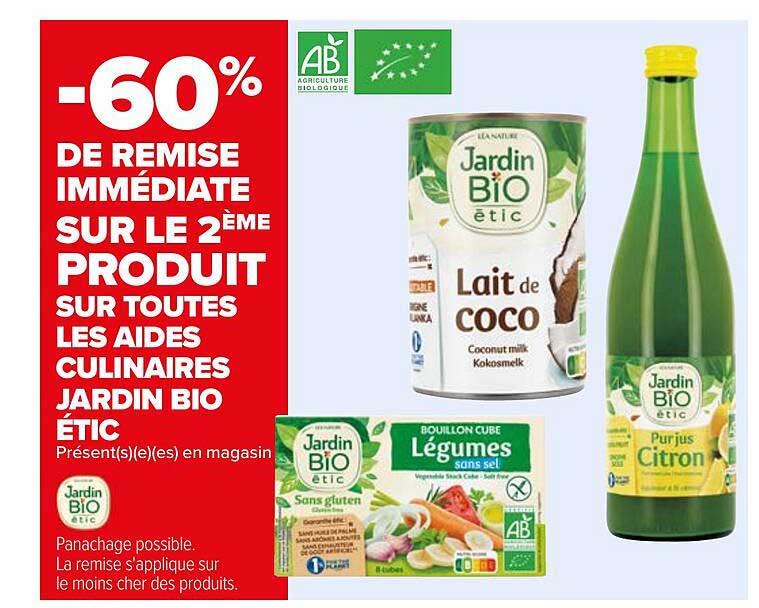 aides culinaires jardin bio étic