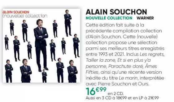 alain souchon - nouvelle collection