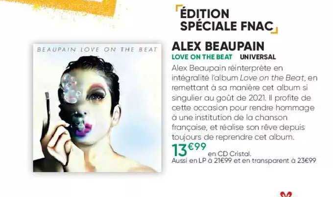 alex beaupain - love on the beat