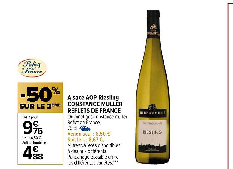 alsace aop riesling constance muller reflets de france