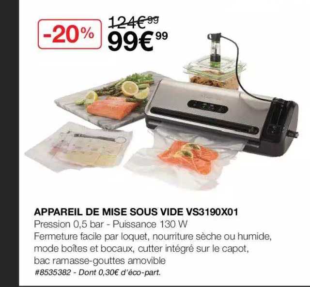 appareil de mise sous vide