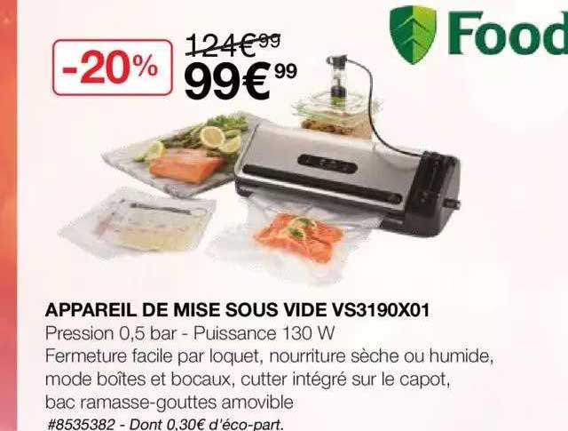 appareil de mise sous vide