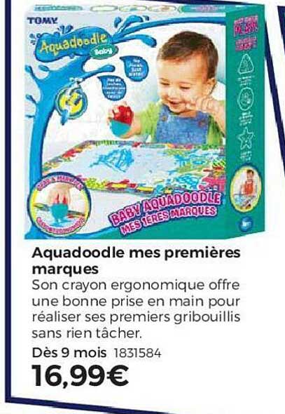 aquadoodle mes premières marques