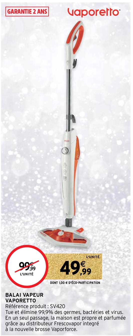 balai vapeur vaporetto