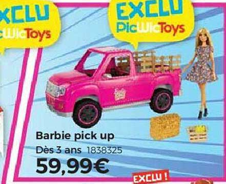 barbie pick up