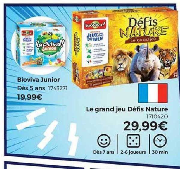 bioviva junior , le grand jeu défis nature