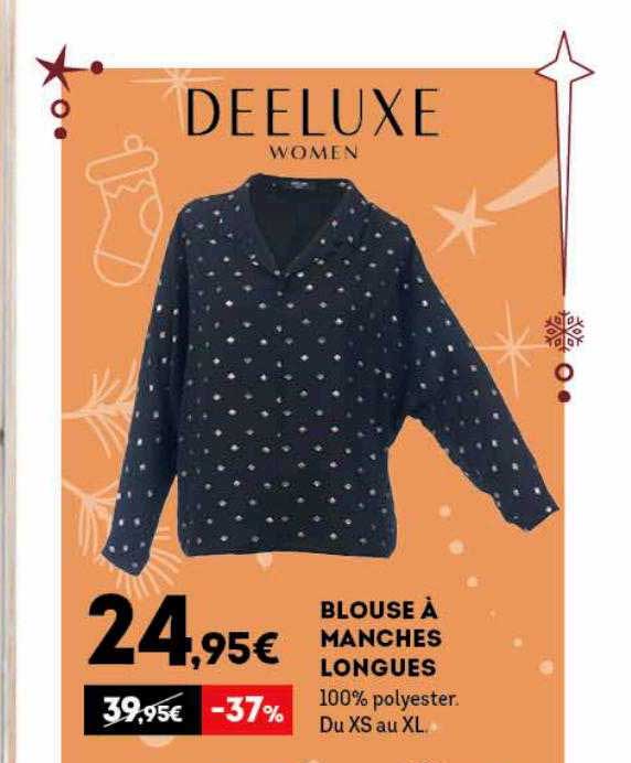 blouse à manches longues deeluxe