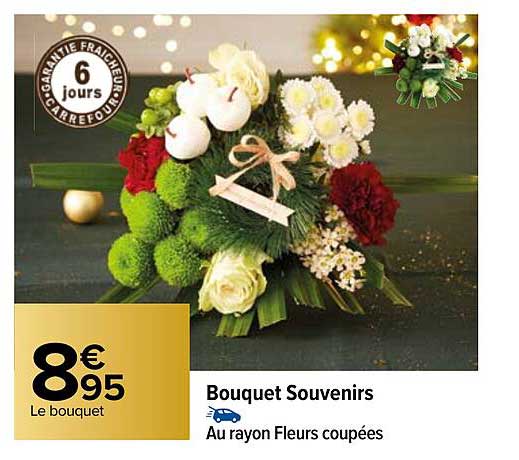bouquet souvenirs