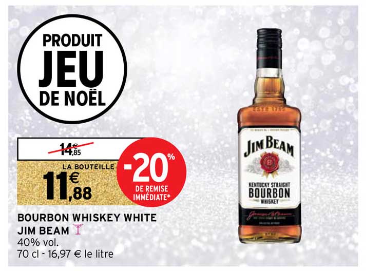 bourbon whiskey white jim beam