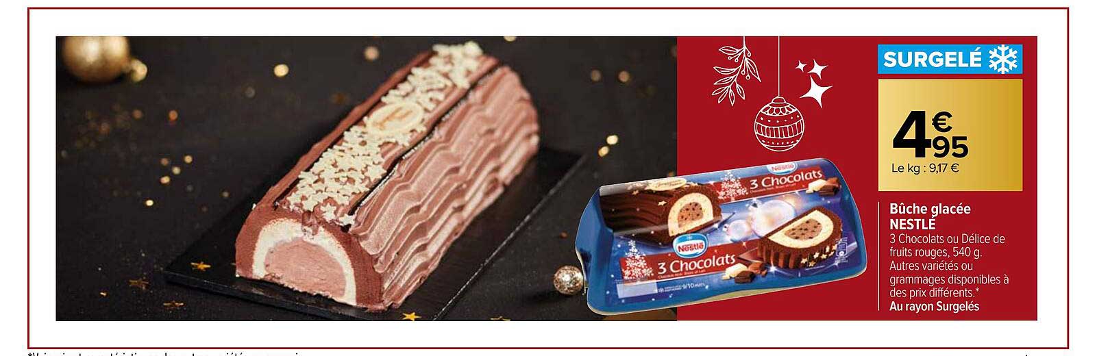 Bûche Glacée Nestlé