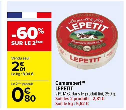 Camembert Lepetit