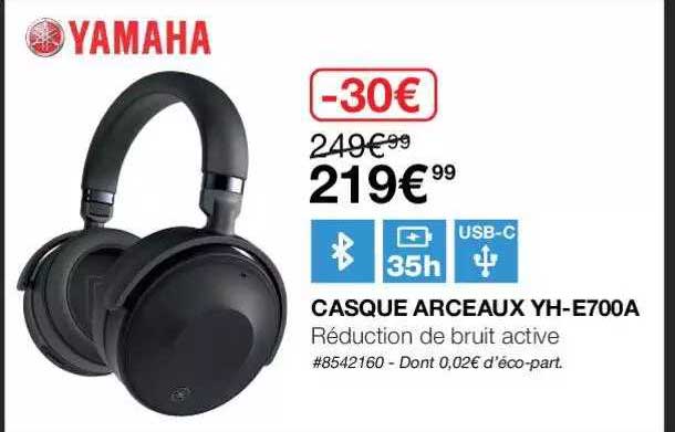 Casque Arceaux Yamaha