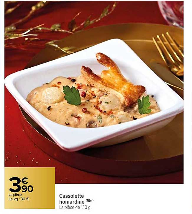 cassolette homardine