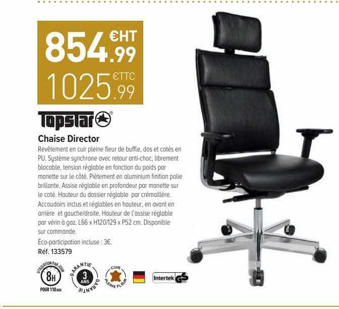 chaise director topstar