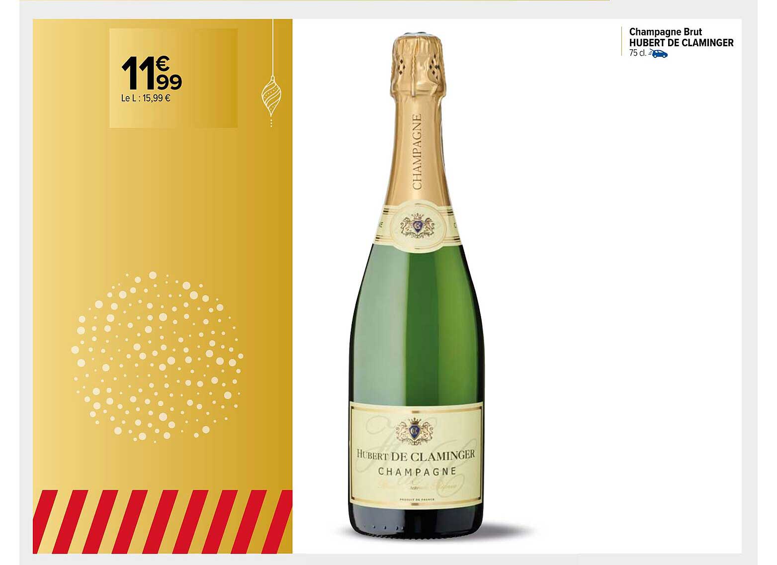 champagne brut hubert de claminger