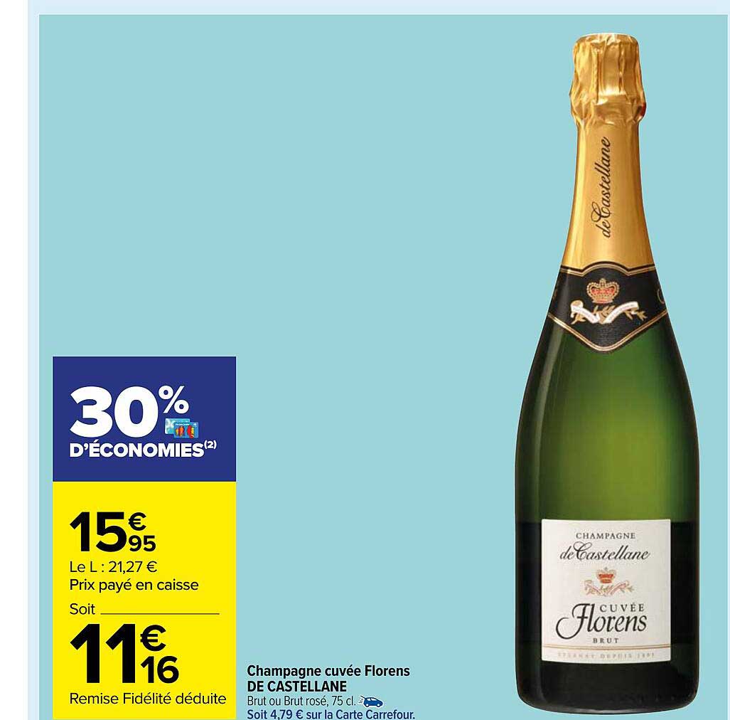champagne cuvée florens de castellane