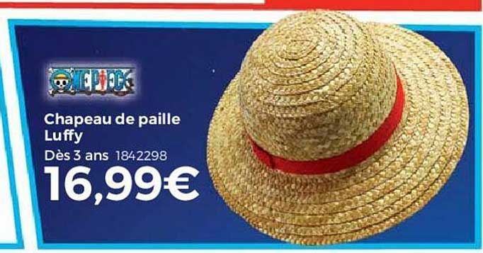 chapeau de paille luffy
