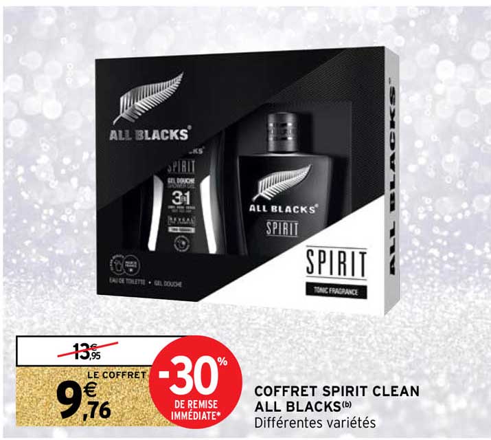 coffret spirit clean all blacks