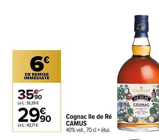 cognac île de ré camus