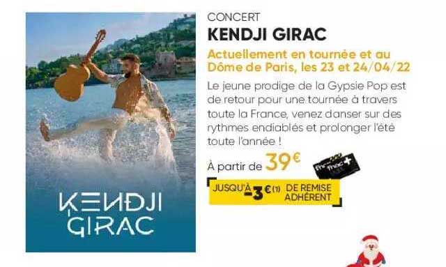 concert - kendji girac