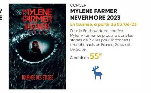 concert - mylène farmer nevermore 2023